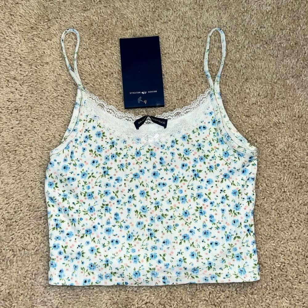 NWT brandy floral skylar tank